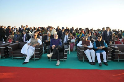 narendra modi at rann utsav